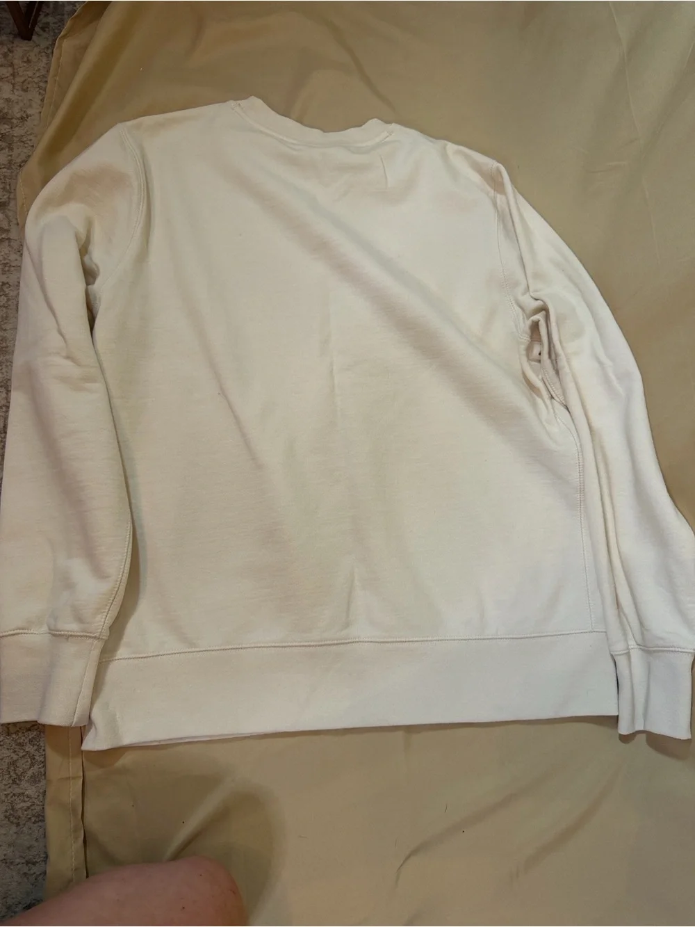 The North Face Men's Crewneck Sweatshirt in Off-White